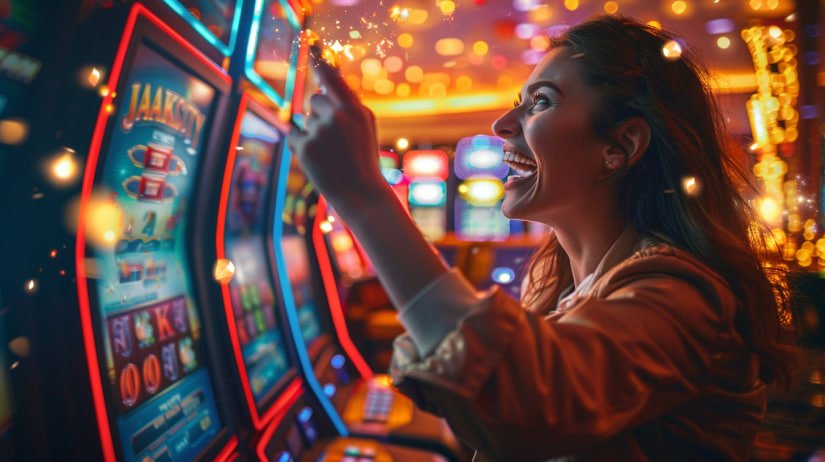 Tampilan meja live blackjack di slot indonesia dengan Nomor Keberuntungan ditampilkan di dasbor